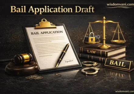Bail Application Format for Theft under BNSS 2023 India