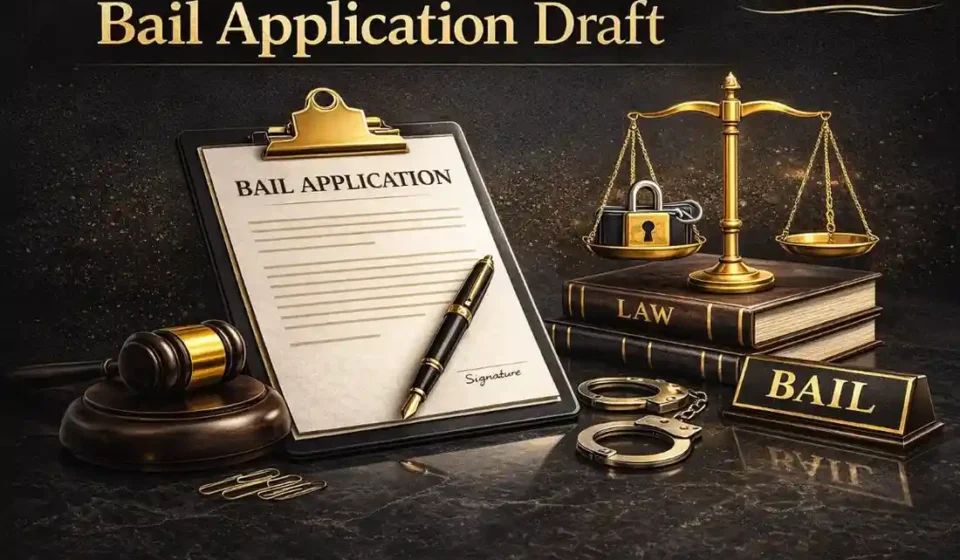 Bail Application Format for Theft under BNSS 2023 India