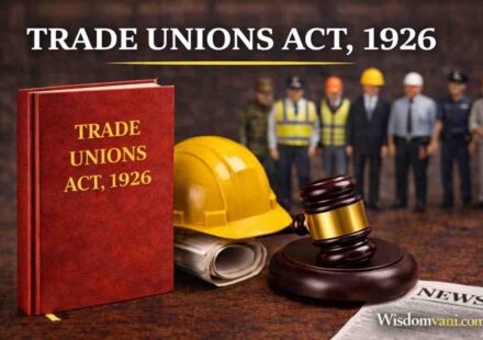 Registration process and legal shield of the Trade Unions Act 1926 in India.