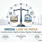 Media Law in India Notes: Timeline of Press Freedom, Constitution, and Digital Challenges.