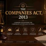 The Companies Act 2013 – A modern framework for corporate governance in India with gavel, scales of justice and legal documents