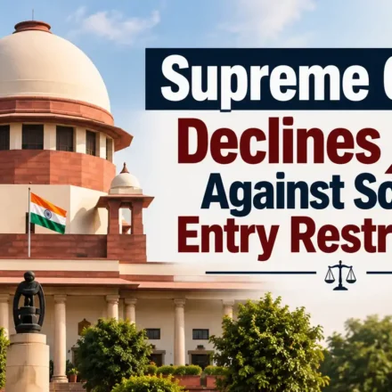 Supreme Court declines plea against school entry restrictions in UP and Rajasthan